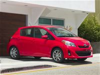 <span class="year">2012</span> <span class="make">Toyota</span> <span class="model">Yaris</span> <span class="trim">L</span>